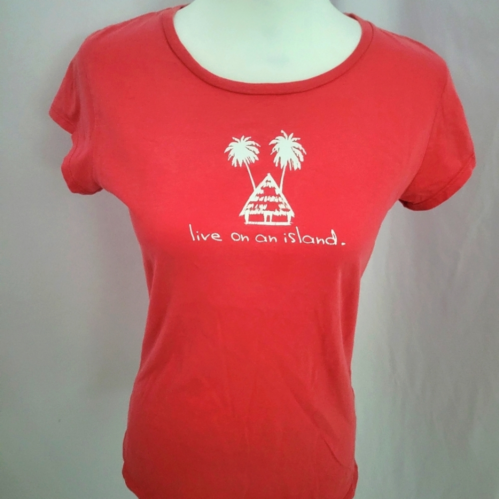 Island Company Junior L Pale red to peach.